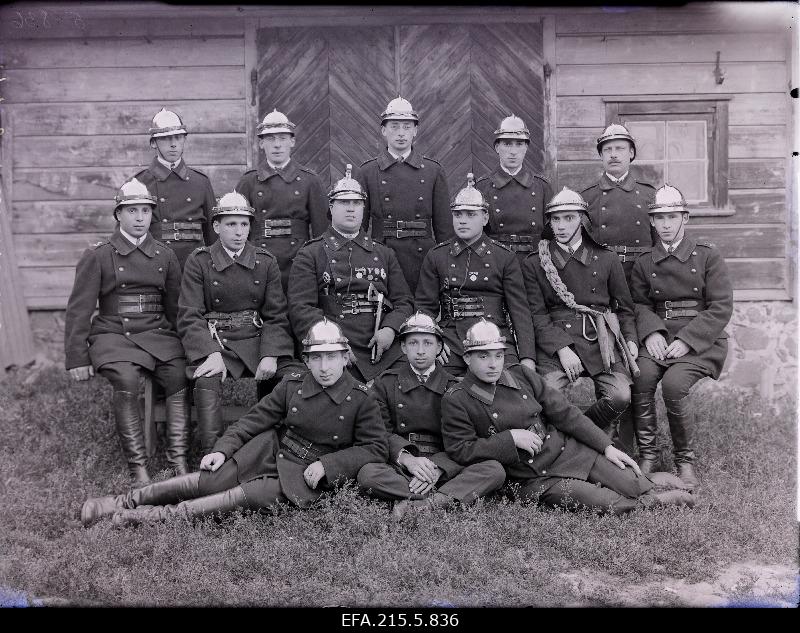 The fire brigade of the Viljandi Voluntary Fire Association.