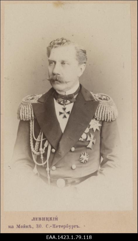 Admiral Georg von Bock, portreefoto