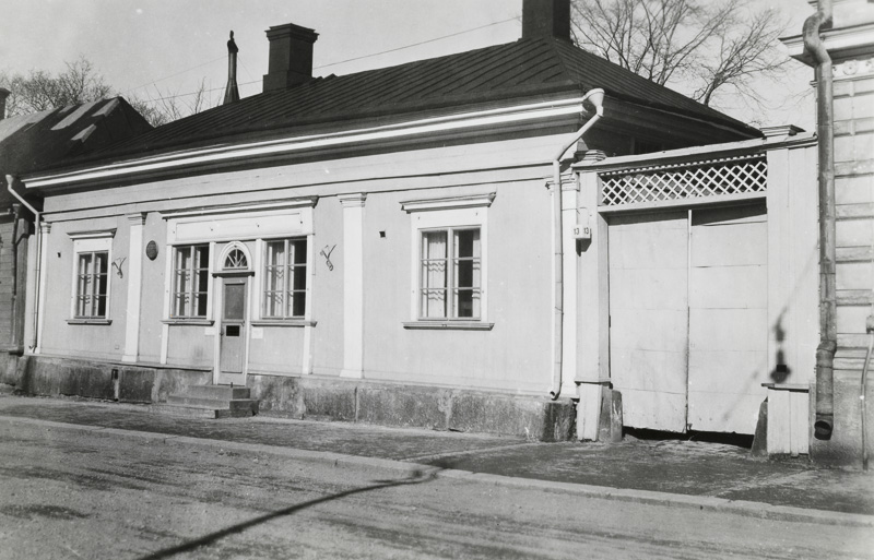 Työnvälitystoimisto, Linnankatu 14 a, Turku, vuonna 1955; yleiskuva