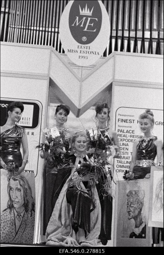 Miss Estonia 1993 valimine.