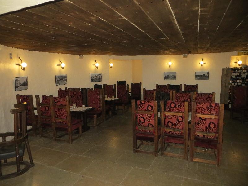 Narva kindluse restoran.