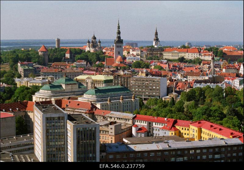 Panoraamvõte Tallinnast.