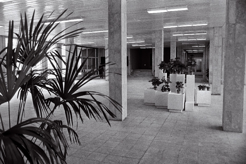 Ed. Vilde nim. Tallinna Pedagoogilise Insituudi uue õppehoone fuajee.