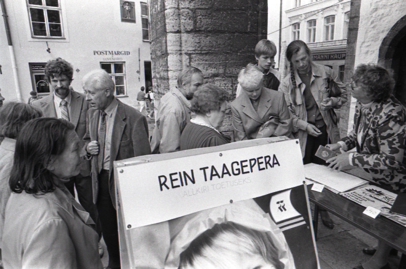 Rein Taagepera (presidendi kandidaat) valimiskampaania.