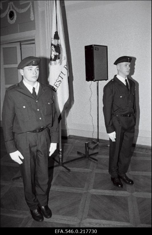 Politsei 76. aastapäeva pidulik aktus Mustpeade majas.