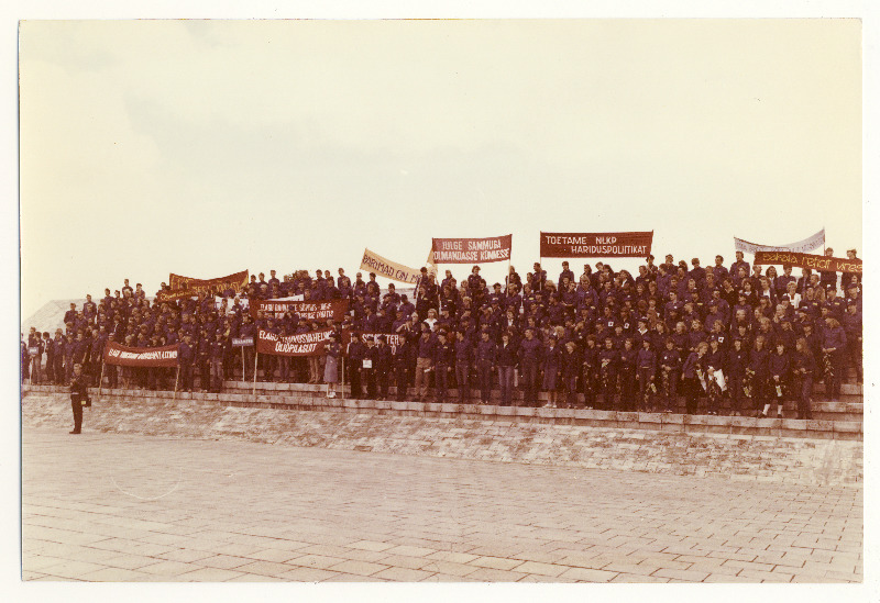 EÜE-84 töösuve avamine Tallinnas Maarjamäel III