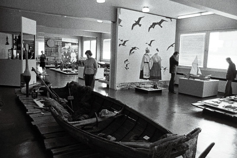 Harju rajooni S.M. Kirovi nim. kalurikolhoosi muuseumi sisevaade.