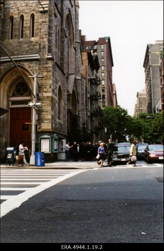 Ernst Jaaksoni matusetalitus New Yorgi Immanueli Luteri kirikus.