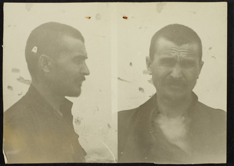 Stepan Mõškov otse- ja külgvaates (uurimistoimiku foto)