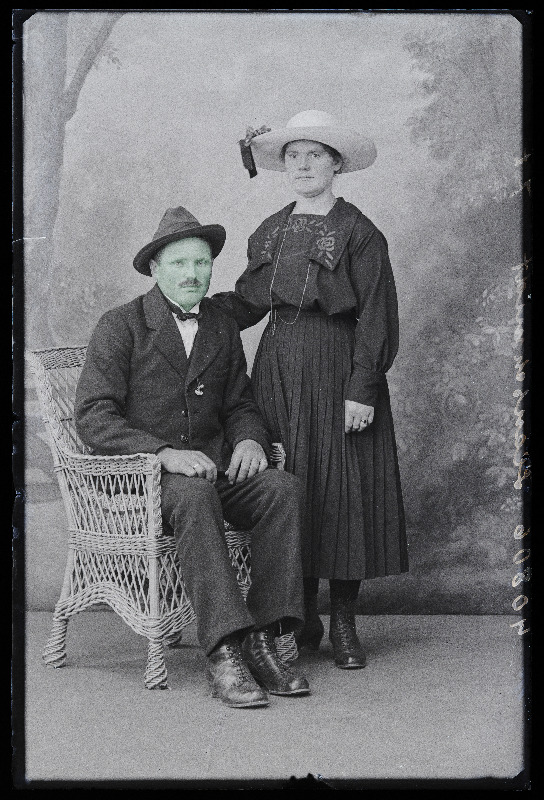 Hanschmidt naisega, (Kilingi-Nõmme, Voltveti).