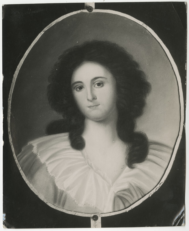 Krahvinna Gertrude Francoise Elisabeth von Rehbinder (snd Nassau la Lecq), repro
