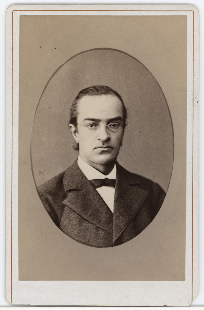 Tori pastor Carl Raedlein, portreefoto