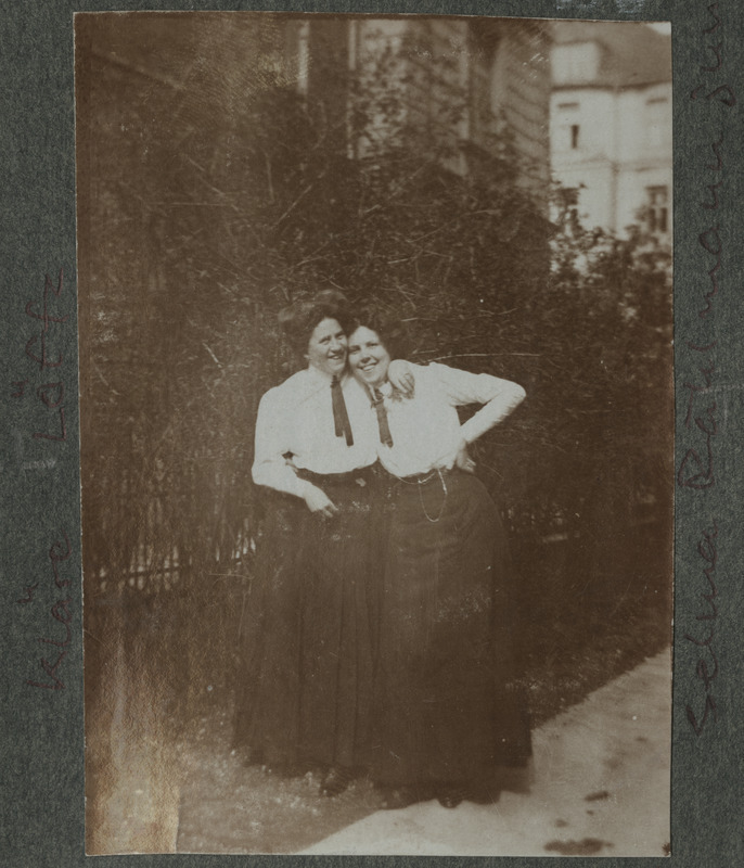 Selma Raehlmann ja Kläre Löftz