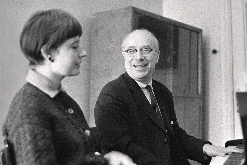 NSV Liidu rahvakunstnik helilooja Eugen Kapp.