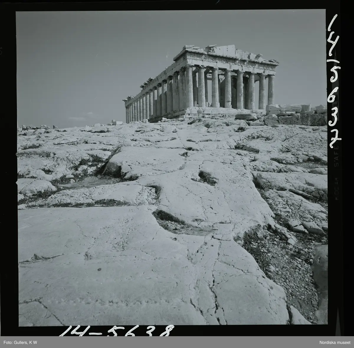 2795 Grekland Akropolis med runierna av templet Parthenon.
