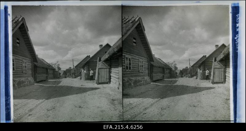 Vaade küla tänavale Tormas.