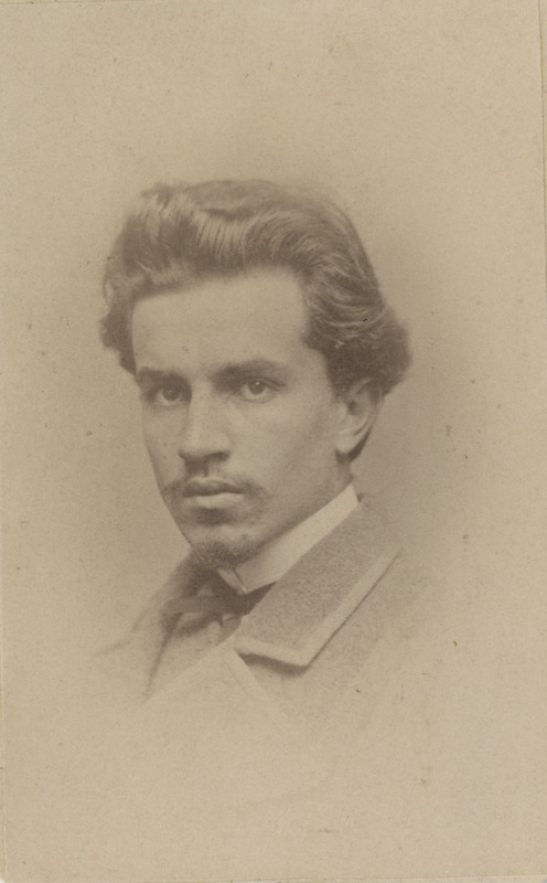 Korporatsiooni "Livonia" liige parun Gaston Campenhausen, portreefoto