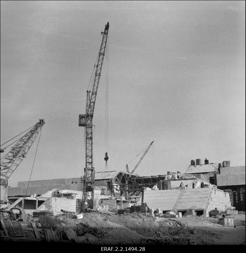V. I. Lenini nim. Kultuuri - ja Spordipalee ehitamine (Linnahall) 1978 - 1980.