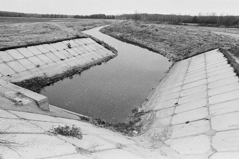 Vaade Pärnu rajooni V. I. Lenini nimelise kolhoosi kuivendatud maadele.