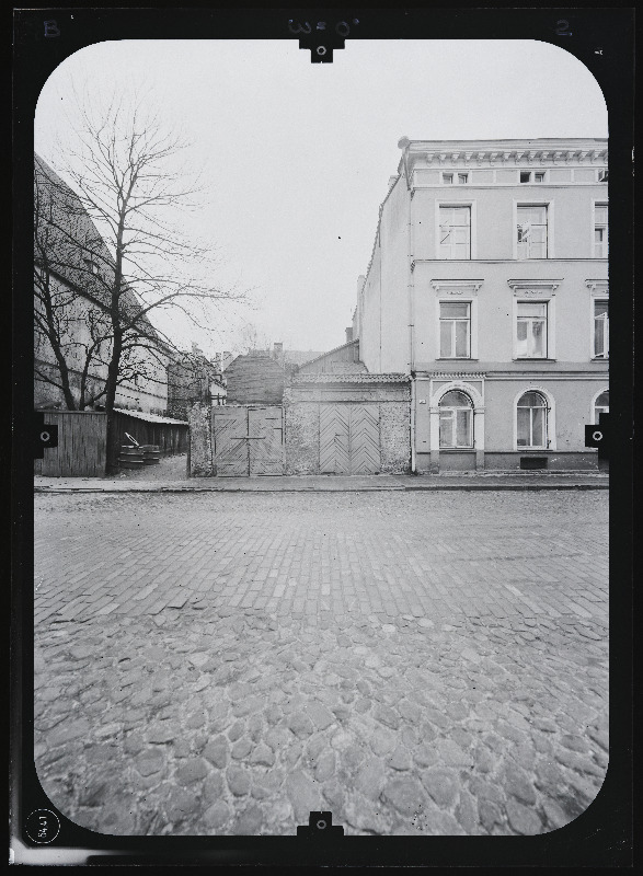 Tallinn, Lai tn 36a. Stereofotogramm-meetriline mõõdistamine.