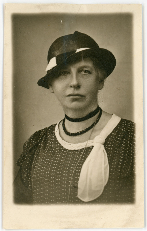 Bertha Sachssendahl. Passitaotluse foto