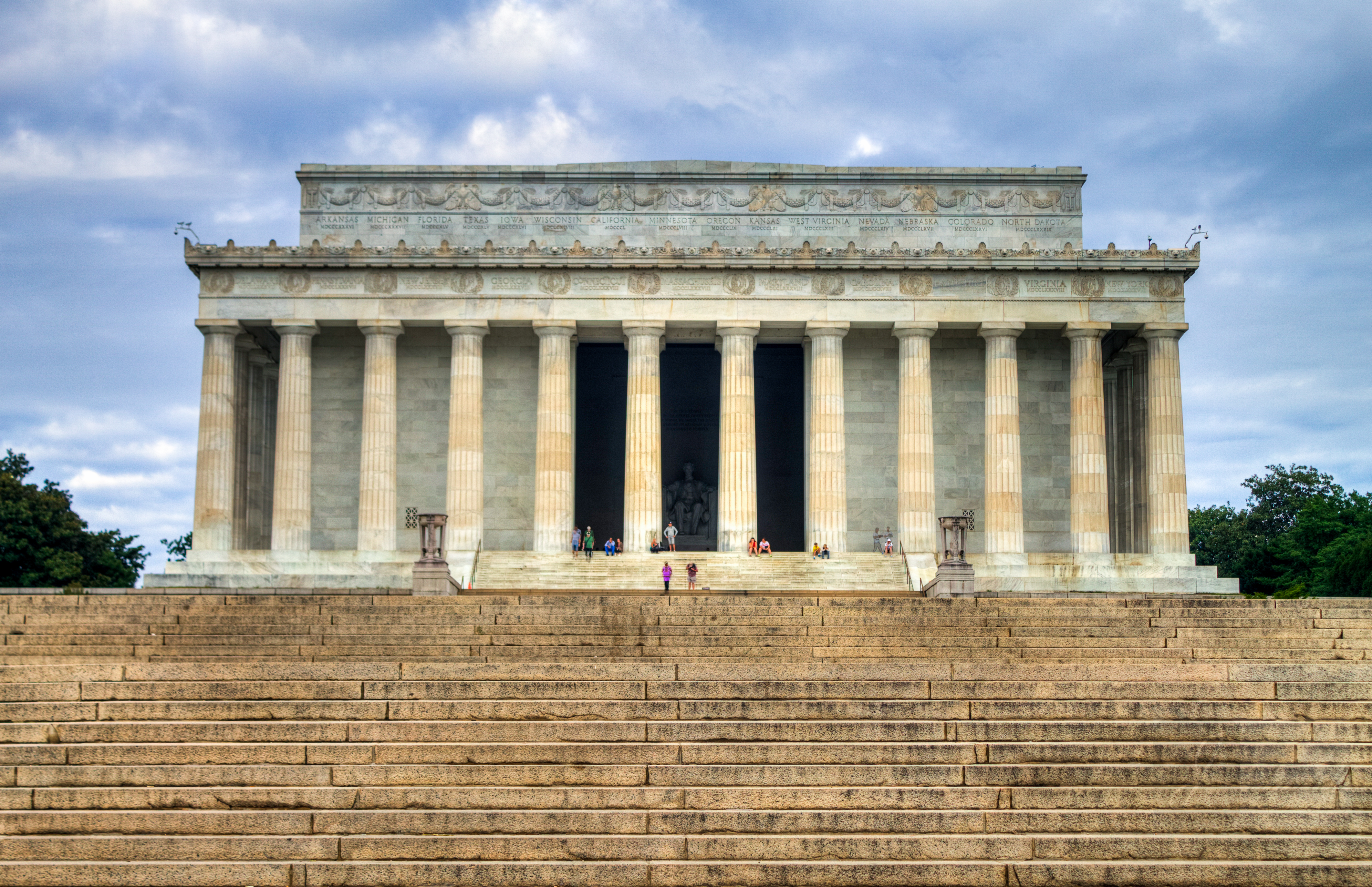 The Lincoln Memorial in Washington, D.C. - Lincoln Memorial, West Potomac Park Monumental Core