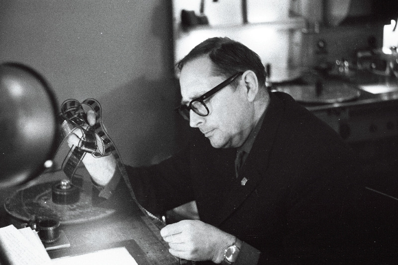 Filmistuudio „Tallinnfilm“ režissöör Ülo Tambek.