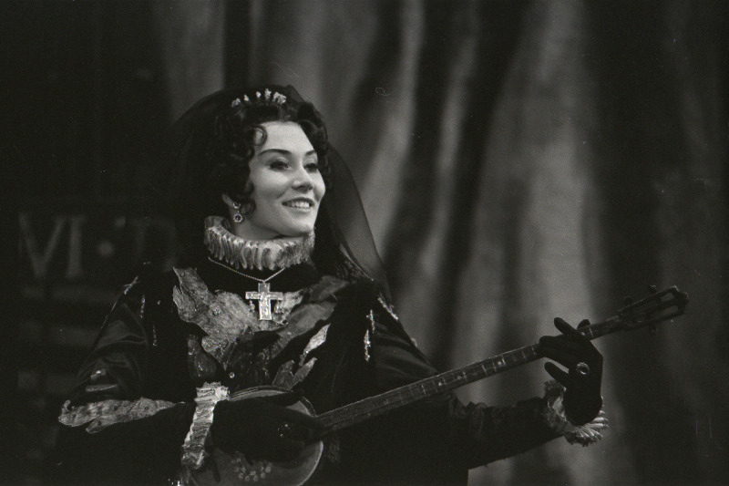 Leili Tammel Eboli osas G. Verdi ooperis "Don Carlos" RAT Estonias.