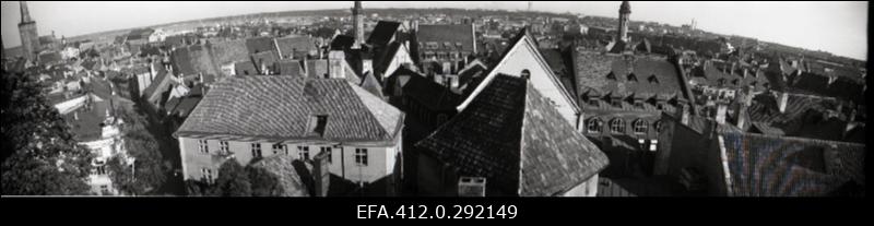 Panoraamvaade Vanalinnale Toompealt.