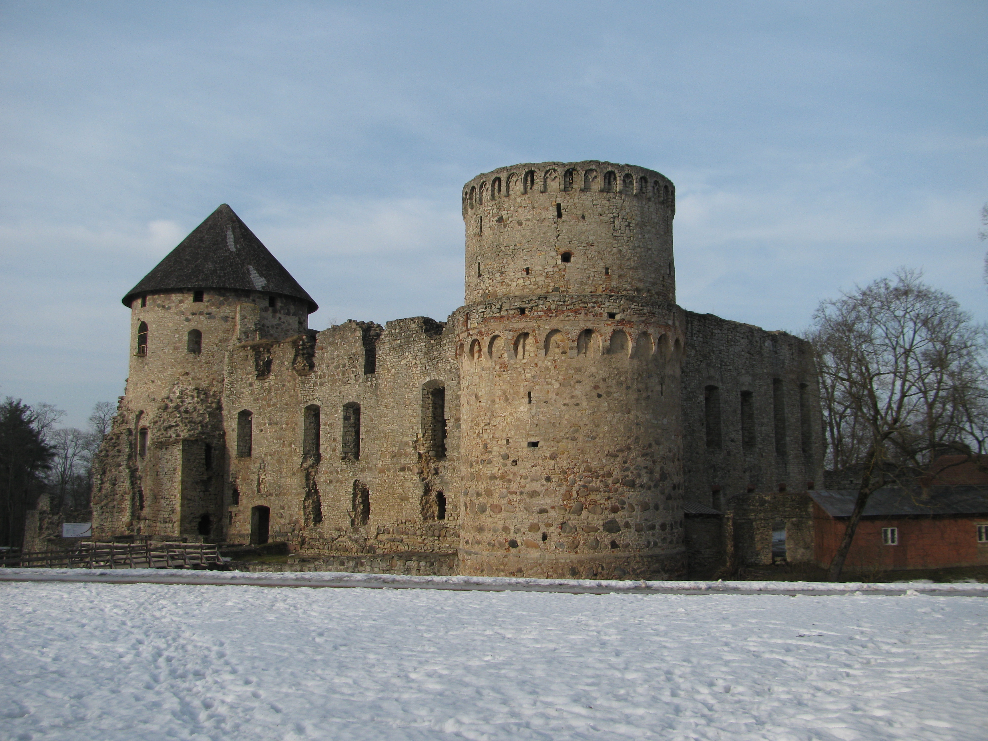Cesis Castle 2014-12-27 (3) - This is a photo of cultural heritage monument of Latvia number