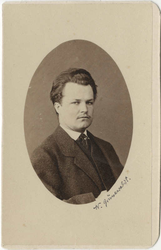 Korporatsioon "Estonia" vilistlane Walter von Gruenewaldt, portreefoto