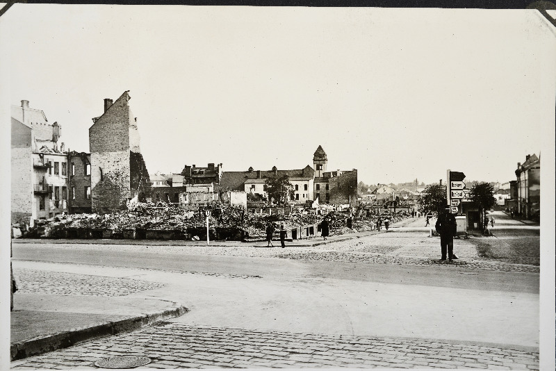 Ülesvõtteid Tartu põlemisest.