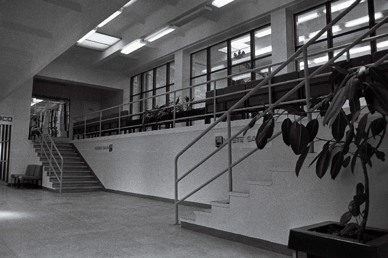 Kingissepa linnas asuva sauna fuajee.