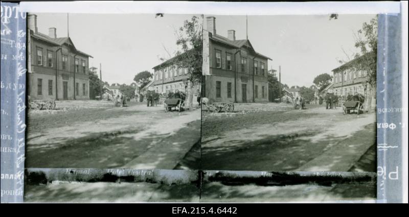 Vaade hotelli “Central” hoonele Haapsalus.