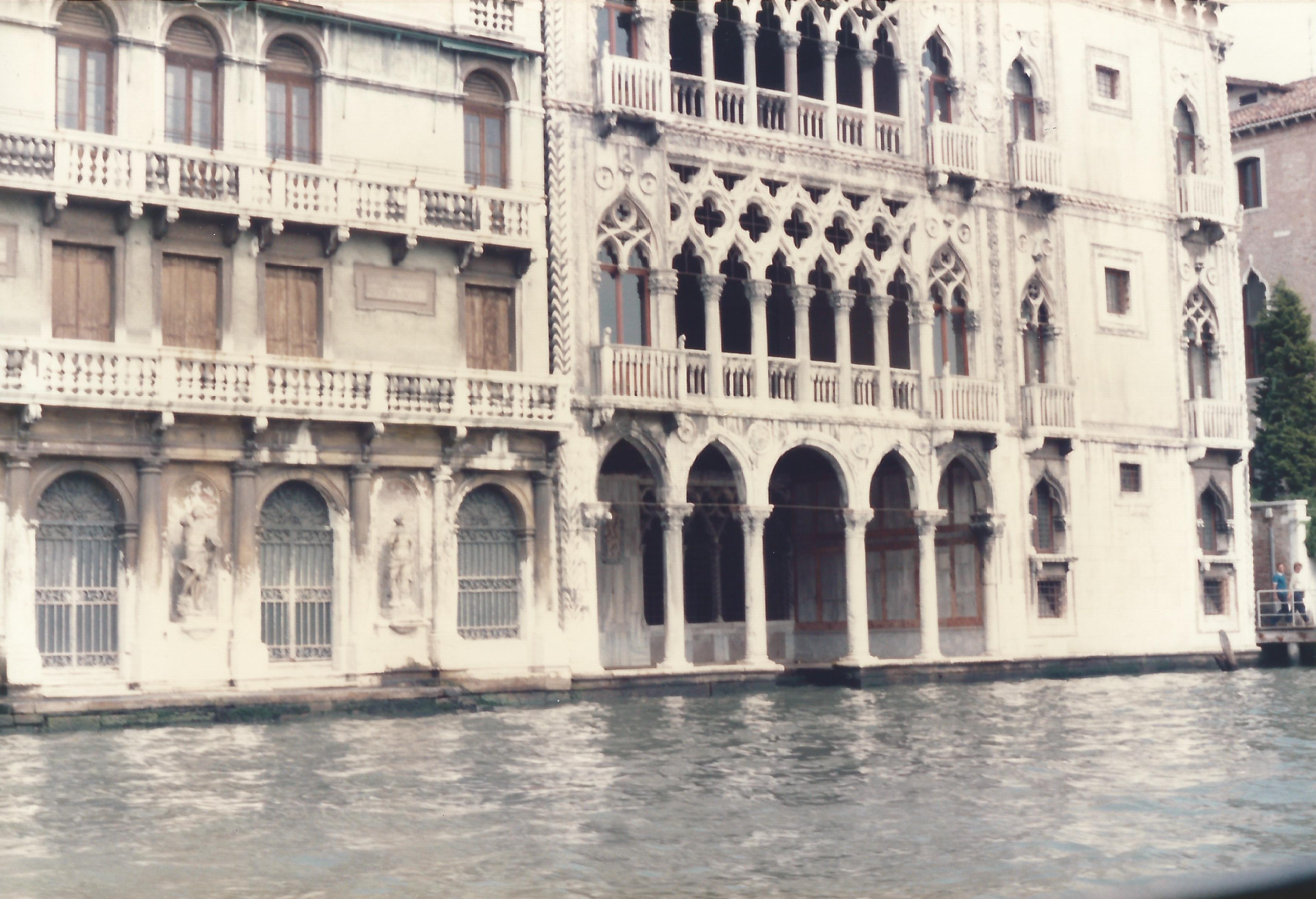 Ca' d'oro, Venice, September 1984 - Ca' d'oro, Venice, Italy, September 1984