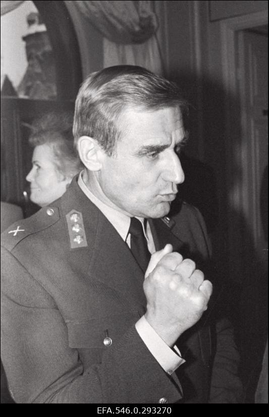 Läti suursaadiku Eestis Anna Žigure vastuvõtt Läti saatkonnas.