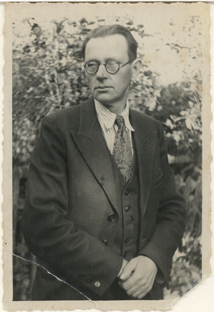 Arthur Mürk (?) aias, portreefoto