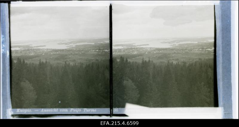 Kuopio ümbruse vaade.