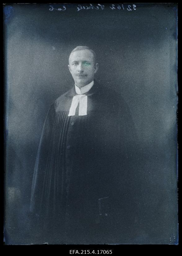 Viljandi Jaani koguduse (linnakoguduse) õpetaja Friedrich Wilhelm Schiele.