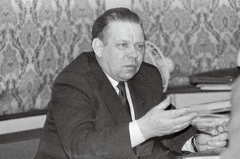 Tootmiskoondise "Eesti Põlevkivi" töötaja Lembit Võlu.