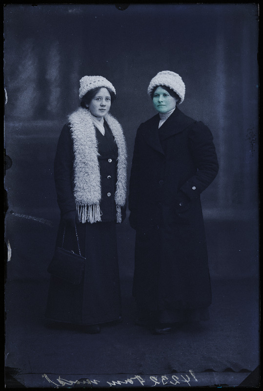 Kaks naist, (foto tellija Tammist).