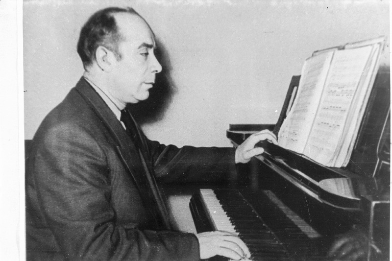 Helilooja Eugen Kapp.