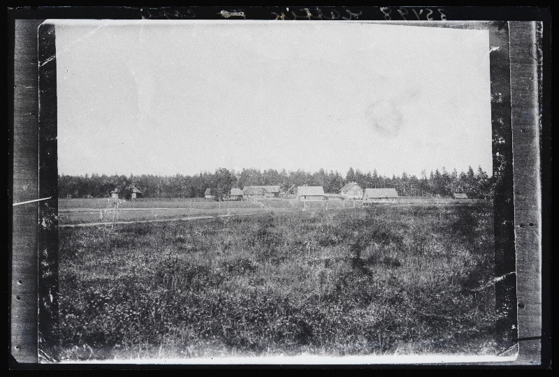Vaade Viljandi maakoguduse pastori Jaan Lattiku taluhoonetele Kambja kihelkonnas, (12.01.1921 fotokoopia, tellija Lattik).