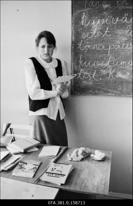 Narva 12. Keskkooli eesti keele õpetaja Niina Kozõreva.