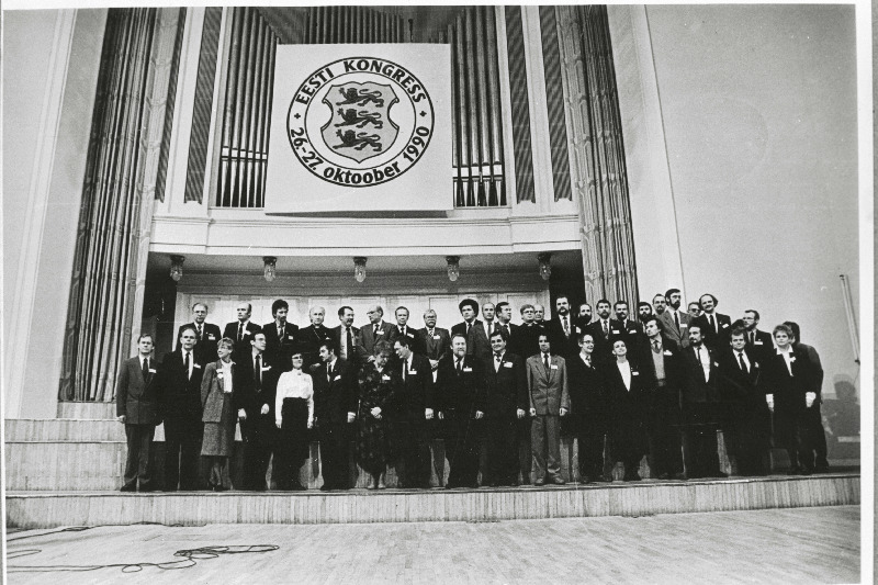 Eesti Kongressi III istungjärgul valitud Eesti Komitee.