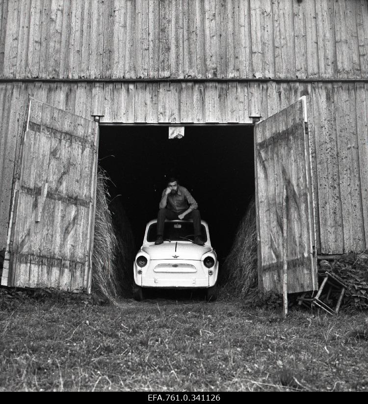 Stuudio "Tallinnfilm" muusikaline lastefilm "Nukitsamees" filmivõtted. Operaator Ago Ruus.