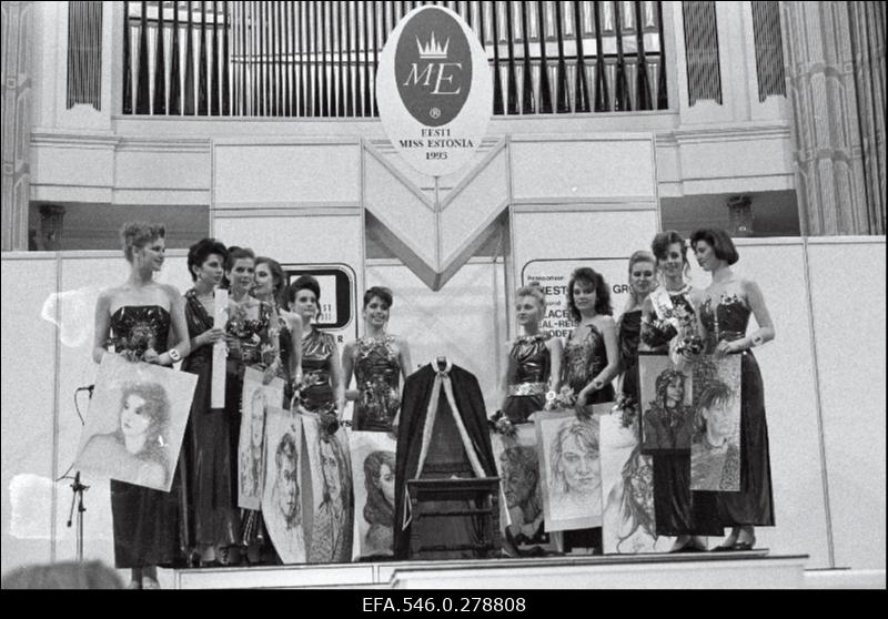 Miss Estonia 1993 valimine.