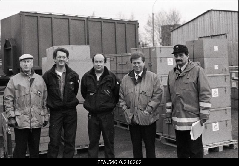 Humanitaarabi Rootsi riigilt Eesti päästeteenistusele.