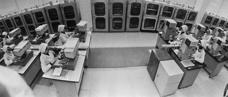 H. Pöögelmanni nimelise Elektrotehnika Tehase 3. tsehhi sisevaade.