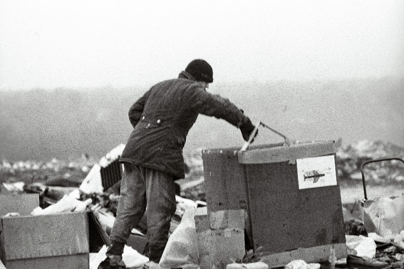 Pääsküla prügimäel.